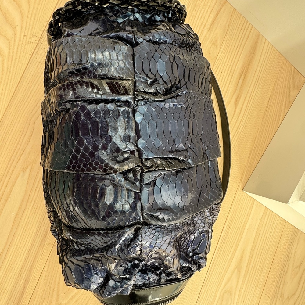 Gucci Python Galaxy Bag - Iridescent Blue/Purple - image 6